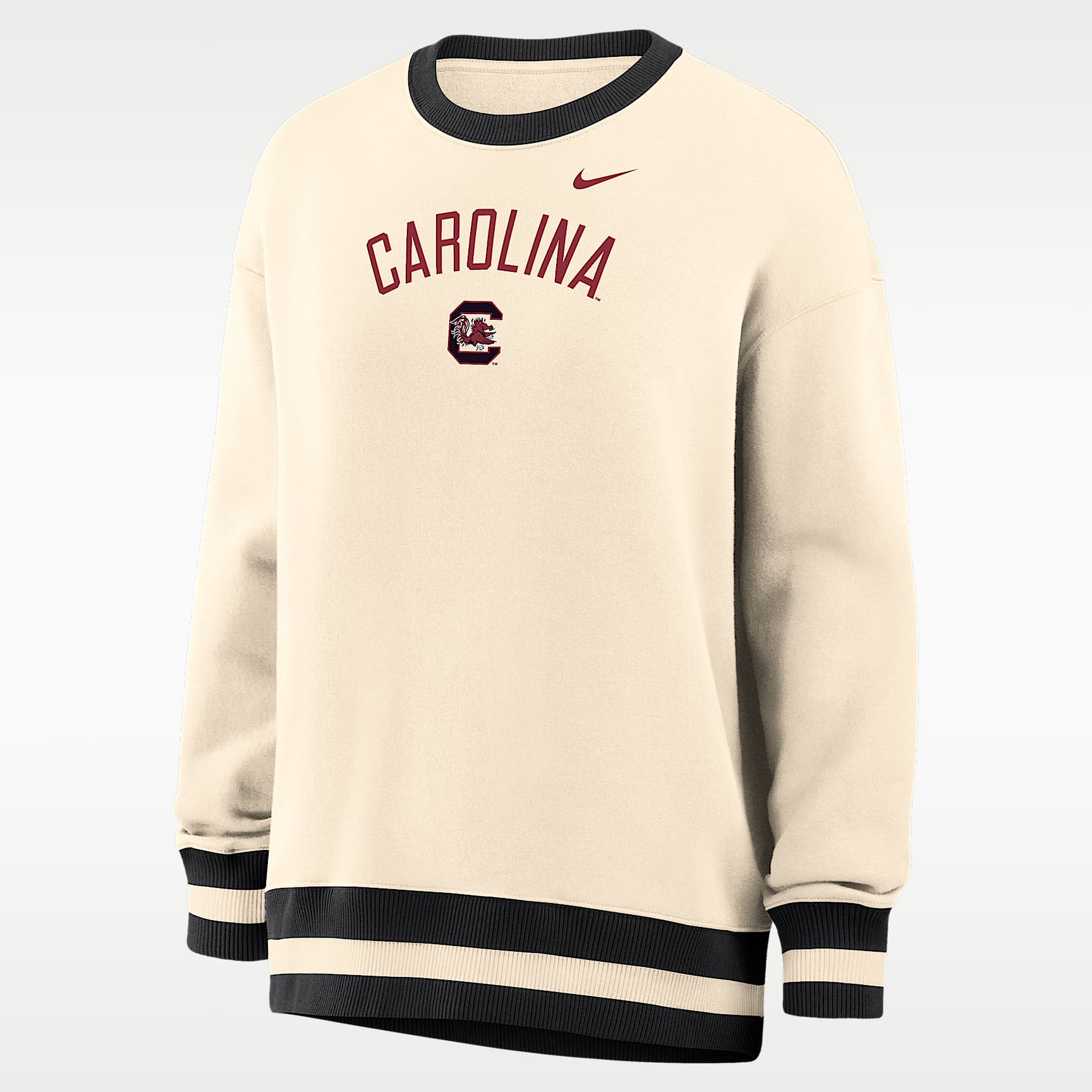 ナゴンスタンス combination crew-neck pullover Nike Phoenix (South Carolina Gamecocks) Women's Oversized Crew